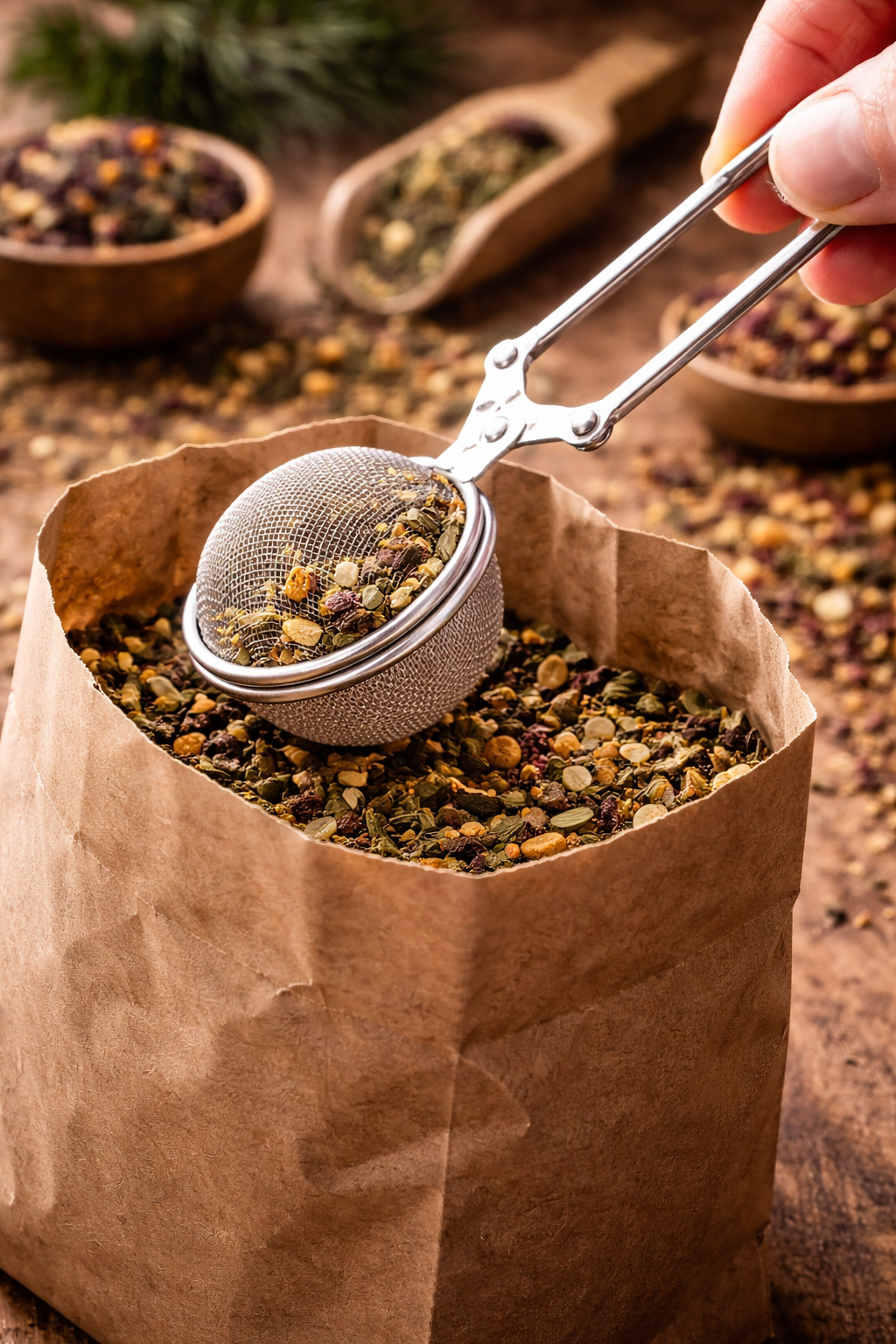 Stainless steel Loose Leaf Tea Infuser