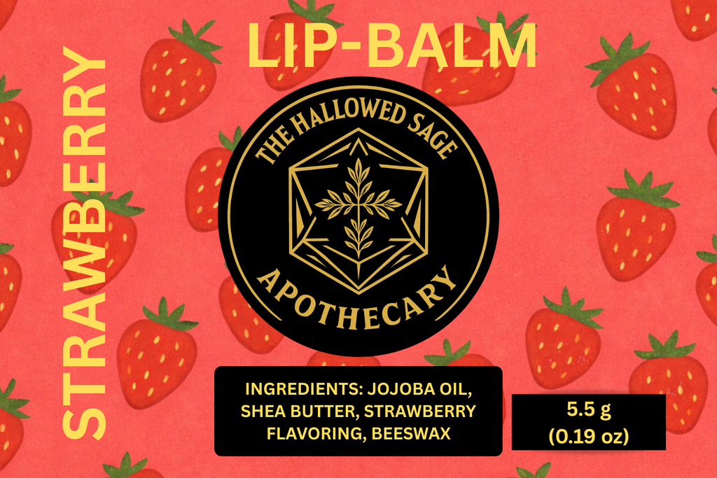 🍓 Strawberry Lip Balm – 5.5 g