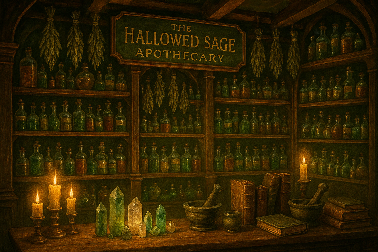 The Hallowed Sage Apothecary 
